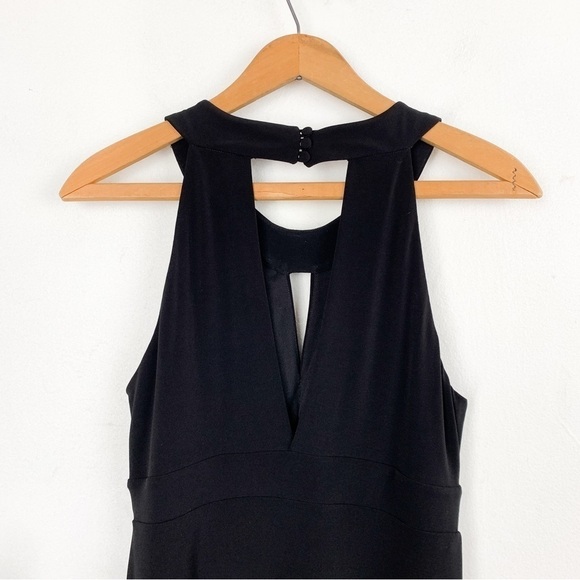 White House Black Market Little Black Cocktail Dress Sz 4 - Picture 7 of 11